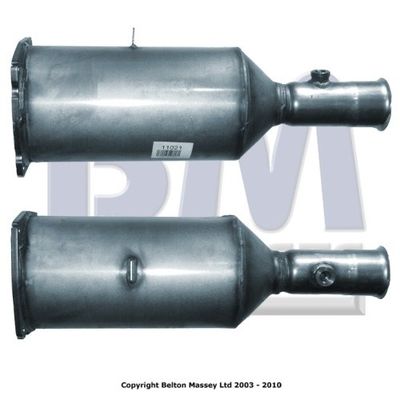 Filtr sadzy / filtr cząstek stałych, układ wydechowy BM CATALYSTS BM11021P