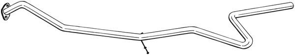 Rura wydechowa BOSAL 950-013