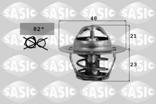 Termostat, płyn chłodzący SASIC 9000069
