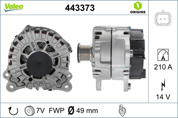 Alternator VALEO 443373
