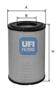 Filtr powietrza UFI 27.550.00
