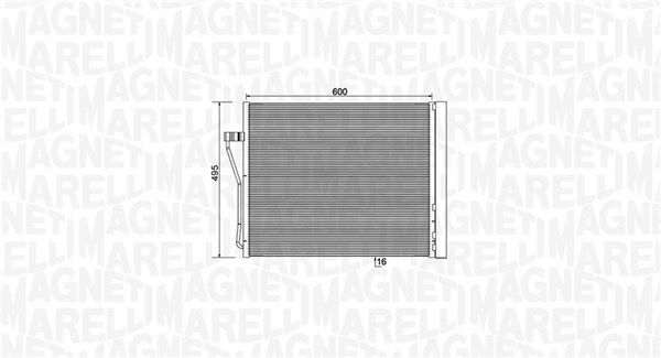Skraplacz, klimatyzacja MAGNETI MARELLI 350203929000