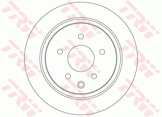 Tarcza hamulcowa TRW DF7369