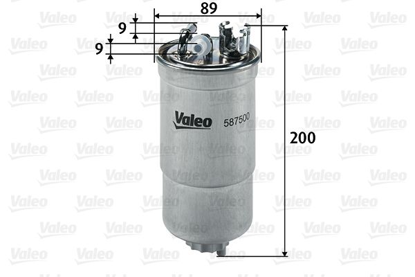 Filtr paliwa VALEO 587500