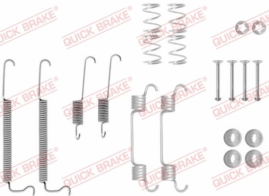 Zestaw akcesoriów, szczęki hamulcowe QUICK BRAKE 105-0043