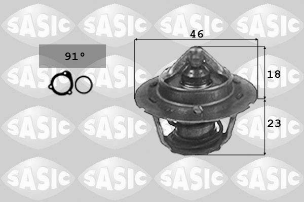 Termostat, płyn chłodzący SASIC 3306007