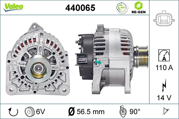 Alternator VALEO 440065