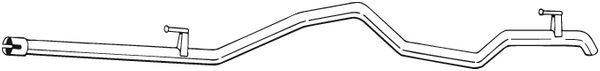 Rura wydechowa BOSAL 573-915