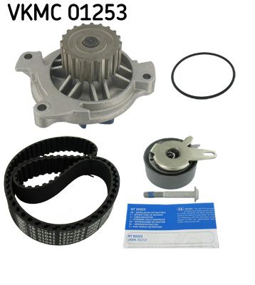 Pompa wody + zestaw paska rozrządu SKF VKMC 01253