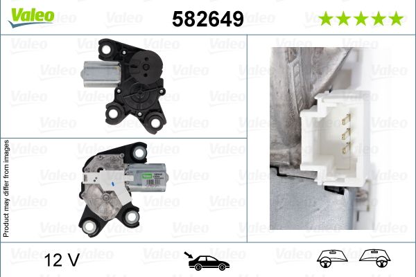 Silnik wycieraczek VALEO 582649