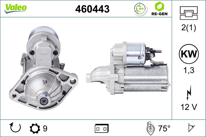 Rozrusznik VALEO 460443