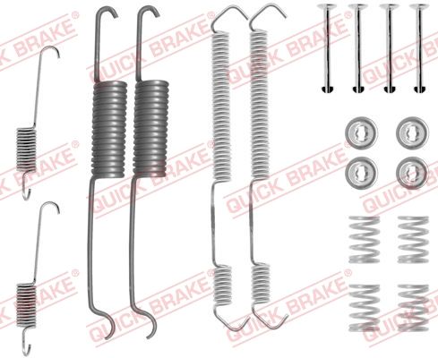 Zestaw akcesoriów, szczęki hamulcowe QUICK BRAKE 105-0691
