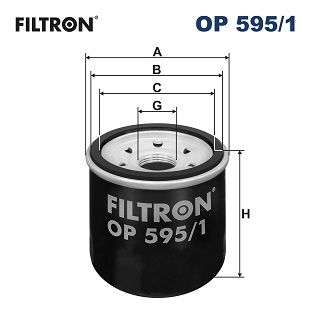 Filtr oleju FILTRON op 595/1