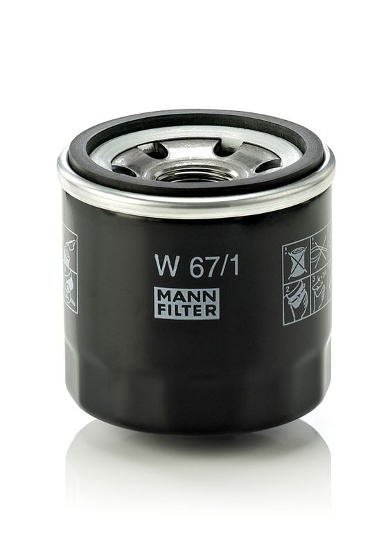 Filtr oleju MANN-FILTER w 67/1