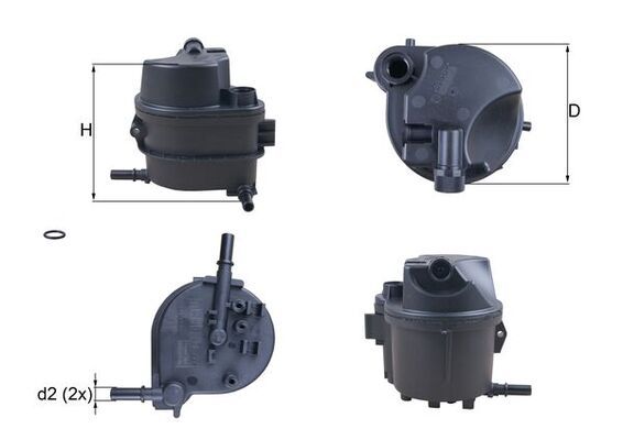 Filtr paliwa KNECHT KL 777D