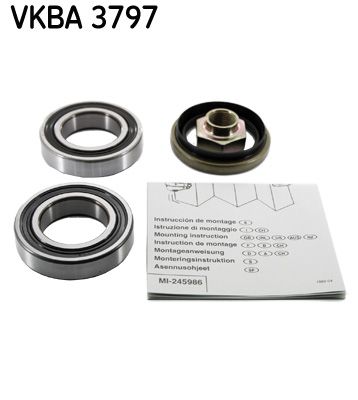 Zestaw łożysk koła SKF vkba 3797