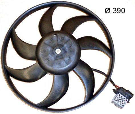 Wentylator, chłodzenie silnika MAHLE cff 379 000s