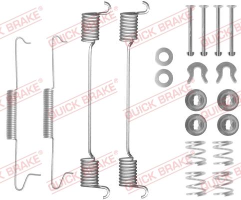 Zestaw akcesoriów, szczęki hamulcowe QUICK BRAKE 105-0525