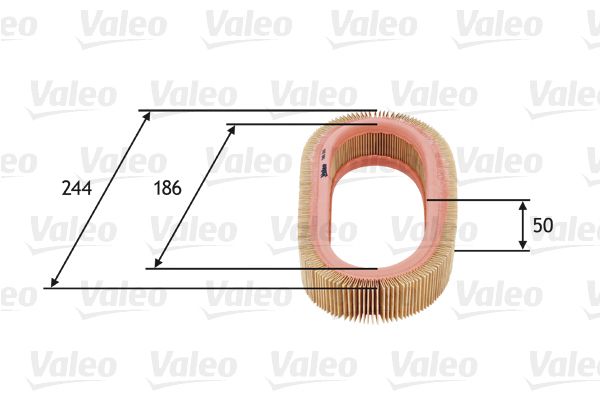 Filtr powietrza VALEO 585616