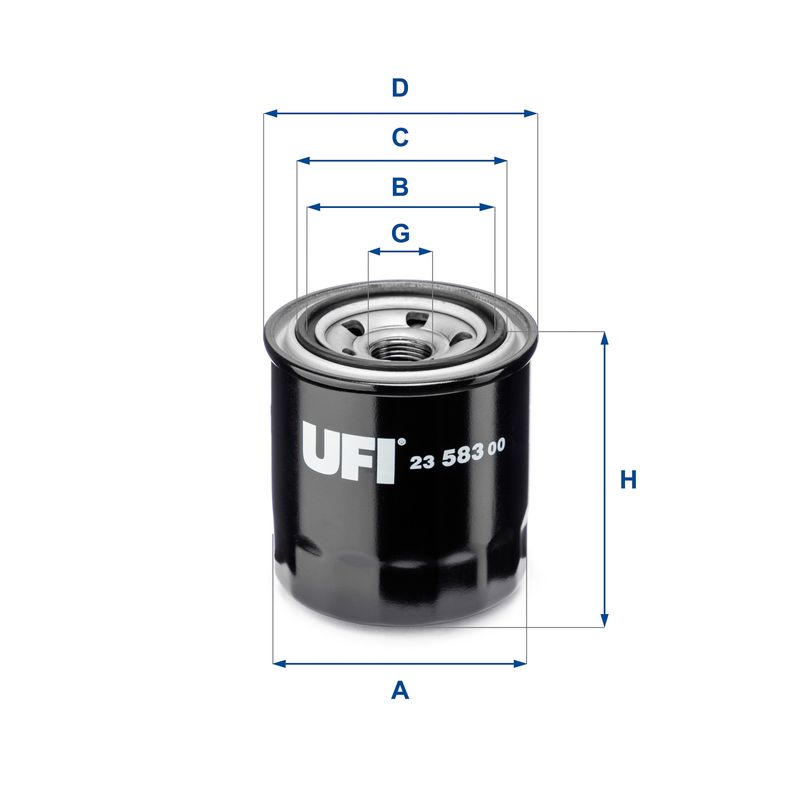 Filtr oleju UFI 23.583.00
