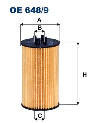 Filtr oleju FILTRON oe 648/9