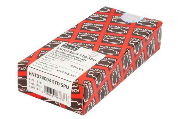 Komplet panewek korbowodu ENGITECH ENT074003 STD SPU