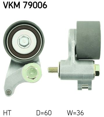 Rolka napinacza, pasek rozrządu SKF VKM 79006