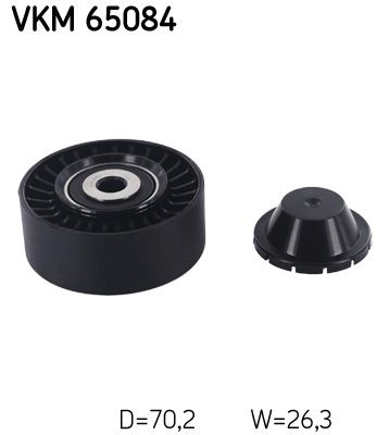rolka kierunkowa / prowadząca, pasek klinowy zębaty SKF VKM 65084