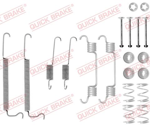Zestaw akcesoriów, szczęki hamulcowe QUICK BRAKE 105-0849