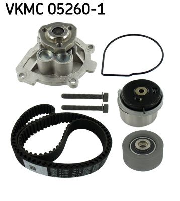 Pompa wody + zestaw paska rozrządu SKF VKMC05260-1