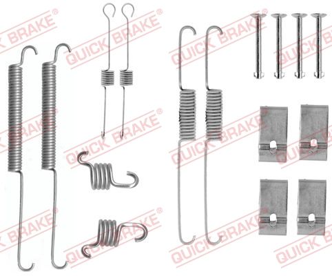 Zestaw akcesoriów, szczęki hamulcowe QUICK BRAKE 105-0688