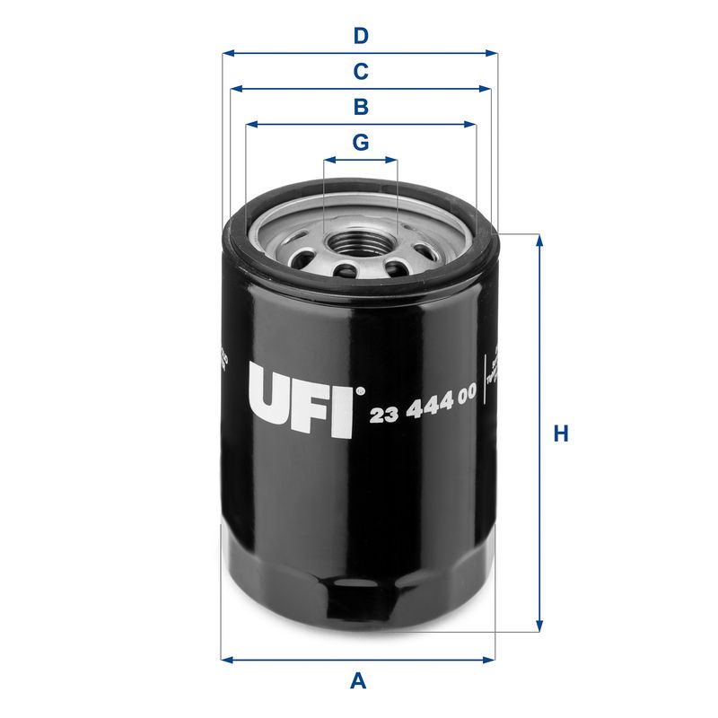 Filtr oleju UFI 23.444.00