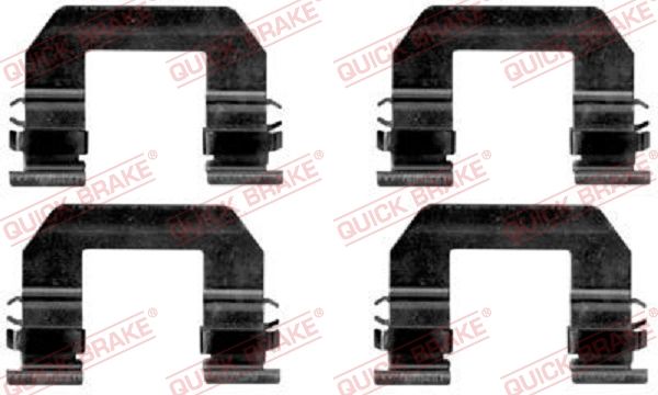 Zestaw akcesoriów, klocki hamulcowe QUICK BRAKE 109-1693