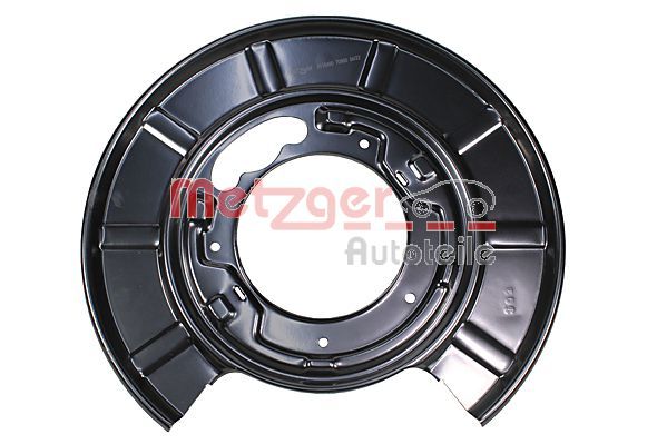 Panel rozbryzgiwujący, tarcza hamulcowa METZGER 6115495