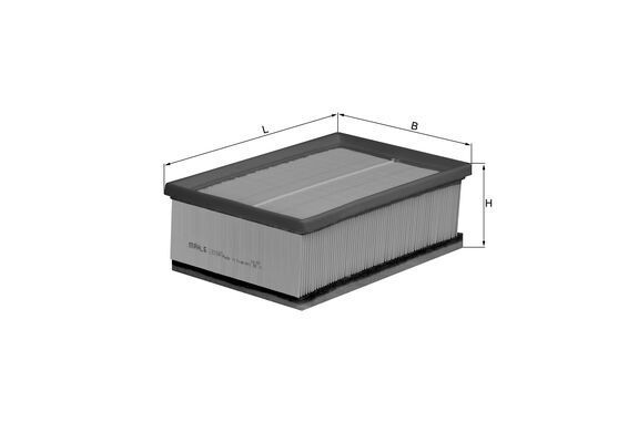 Filtr powietrza MAHLE LX1045