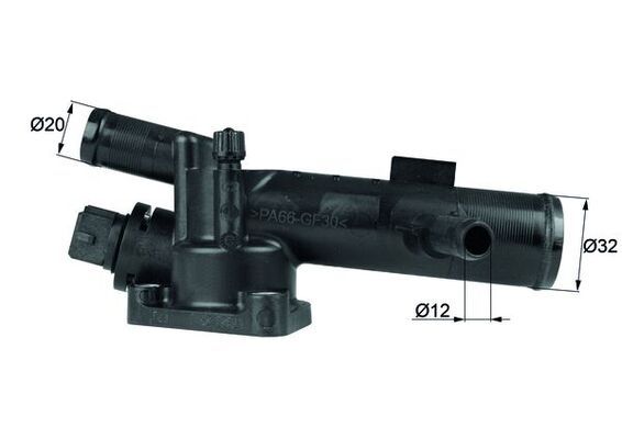 Termostat, płyn chłodzący MAHLE TI3989