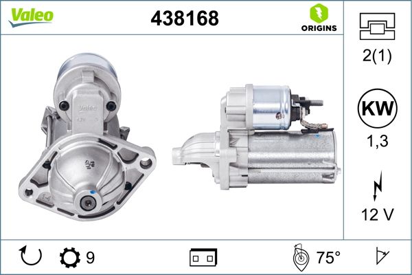 Rozrusznik VALEO 438168
