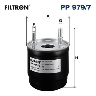 Filtr paliwa FILTRON PP979/7