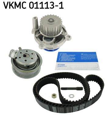 Pompa wody + zestaw paska rozrządu SKF VKMC 01113-1