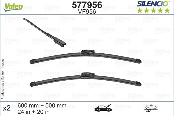 Pióro wycieraczki VALEO 577956