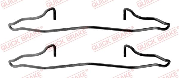 Zestaw akcesoriów, klocki hamulcowe QUICK BRAKE 109-1186