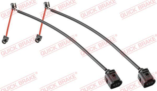 Styk ostrzegawczy, zużycie okładzin hamulcowych QUICK BRAKE WS 0374 A