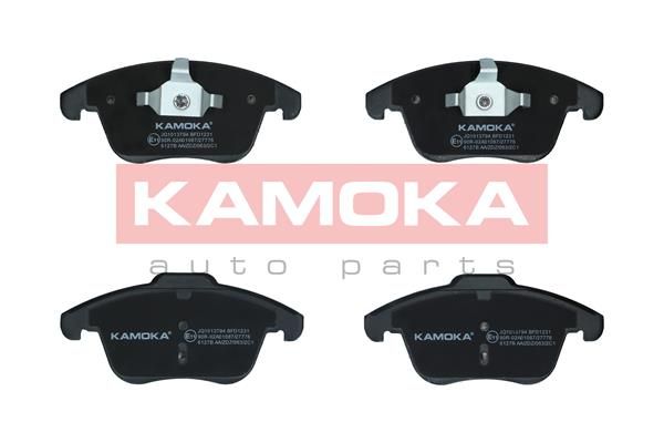 Zestaw klocków hamulcowych, hamulce tarczowe KAMOKA JQ1013794