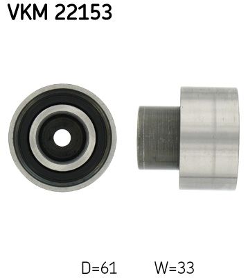 rolka kierunkowa / prowadząca, pasek rozrządu SKF VKM 22153