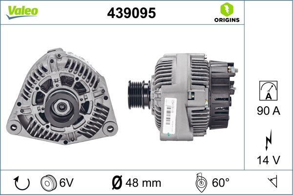 Alternator VALEO 439095
