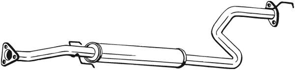 Tłumik środkowy BOSAL 287-213