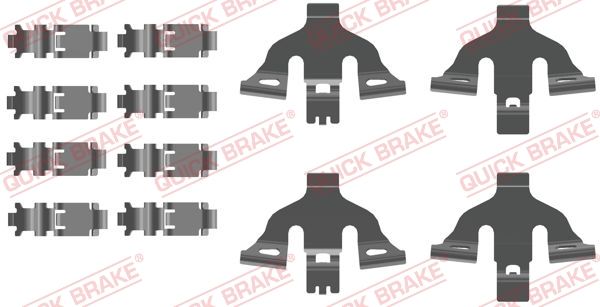 Zestaw akcesoriów, klocki hamulcowe QUICK BRAKE 109-0093