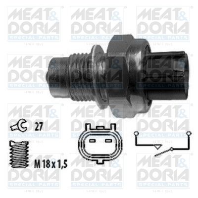 Przełącznik, światło cofania MEAT & DORIA 36068