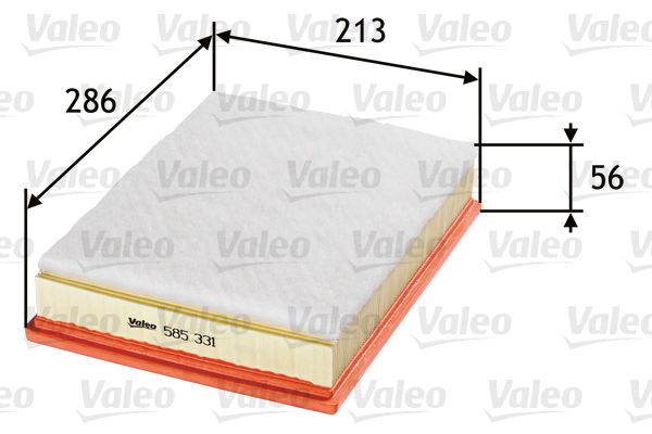 Filtr powietrza VALEO 585331