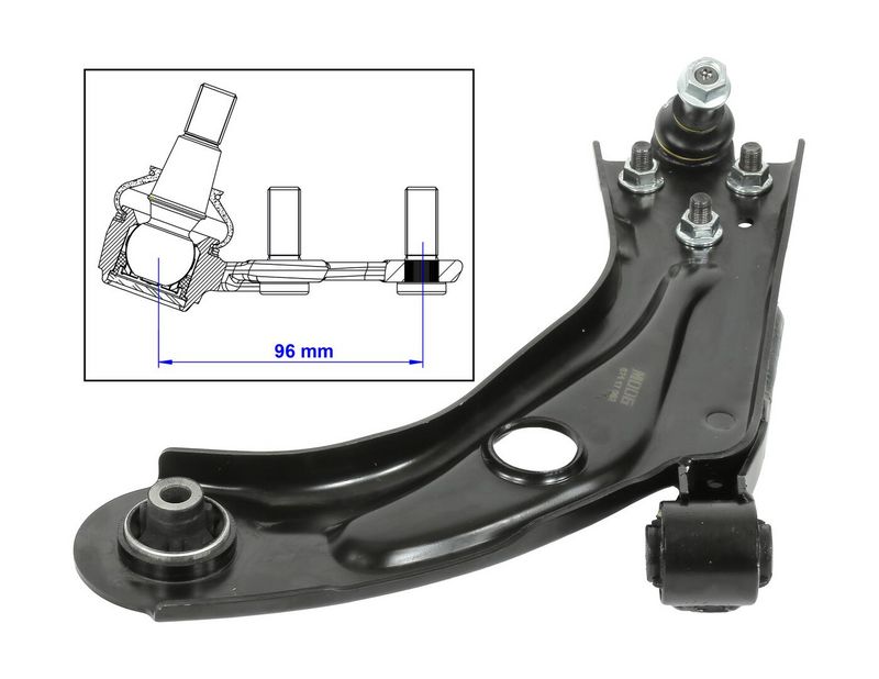 Wahacz, zawieszenie koła MOOG PE-WP-14685